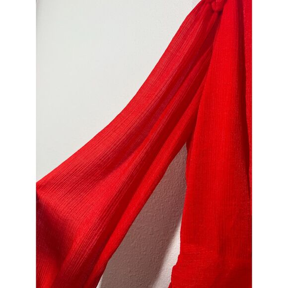 NWT Aria Cove Red One Shoulder Mini Dress Womens Sz 8 Holiday Event Evening - Picture 3 of 9